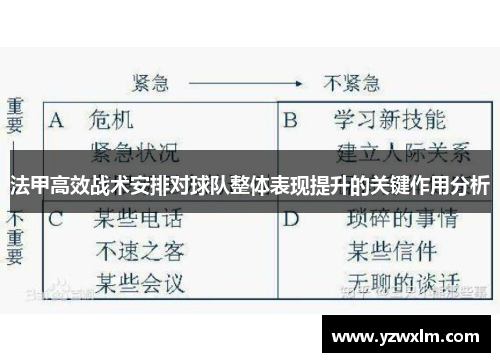 法甲高效战术安排对球队整体表现提升的关键作用分析